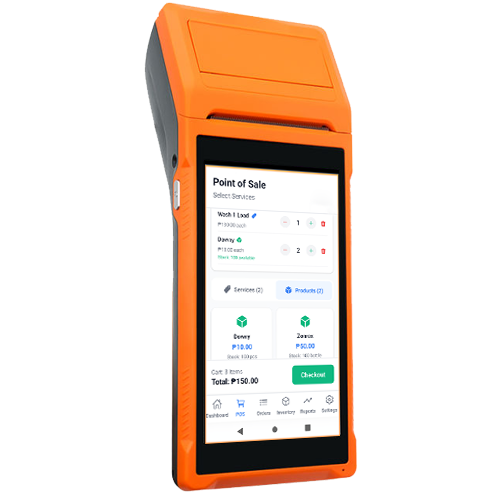 LaundroPOS PDA Device